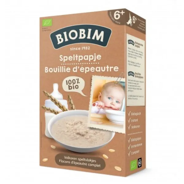 Biobim Papje 6 mnd Spelt 250 g