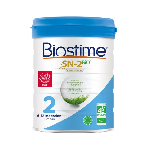 Biostime Biologische Opvolgmelk 2 Baby 6-12 maanden 800 gram