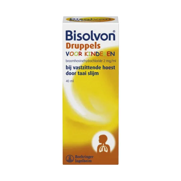 Bisolvon Druppels voor Kinderen 40 ml