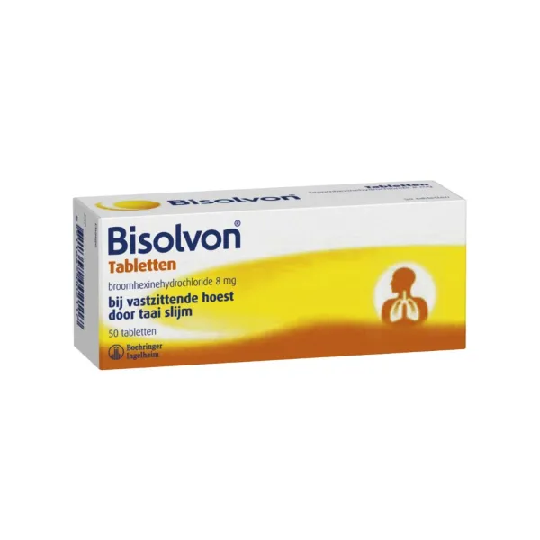 Bisolvon Tabletten bij Vastzittende Hoest 50 tabletten
