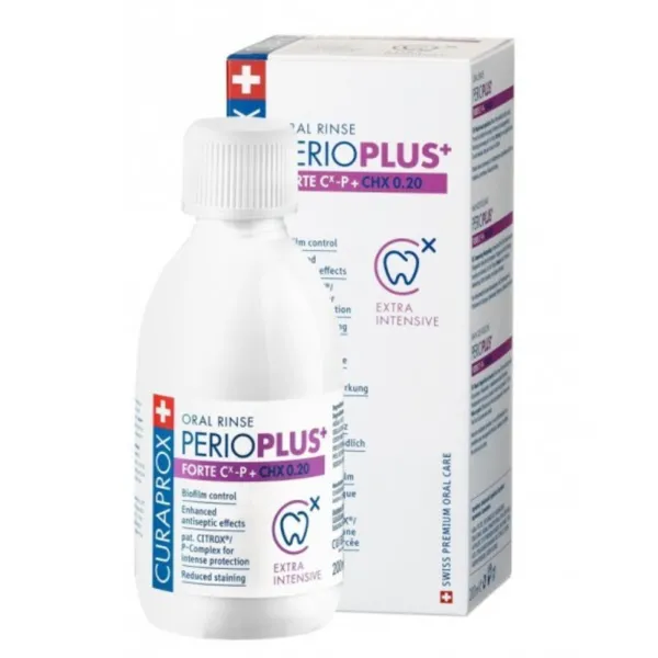 Curaprox Mondspoeling Perio Plus  Forte CHX 0.20% 200 ml