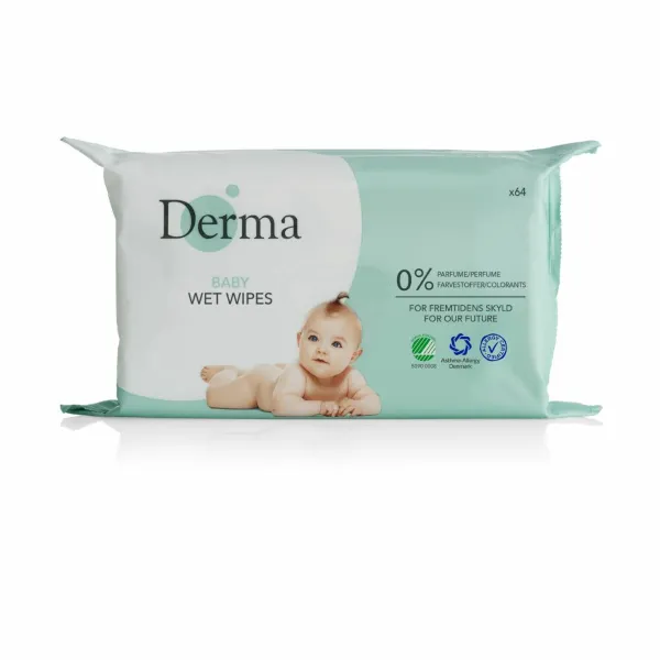 Derma Eco Babydoekjes 64 stuks