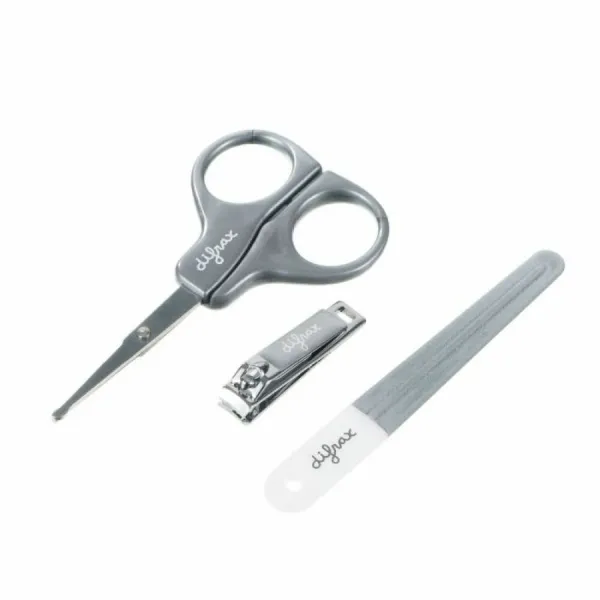 Difrax Baby Manicure-Setje Zilver