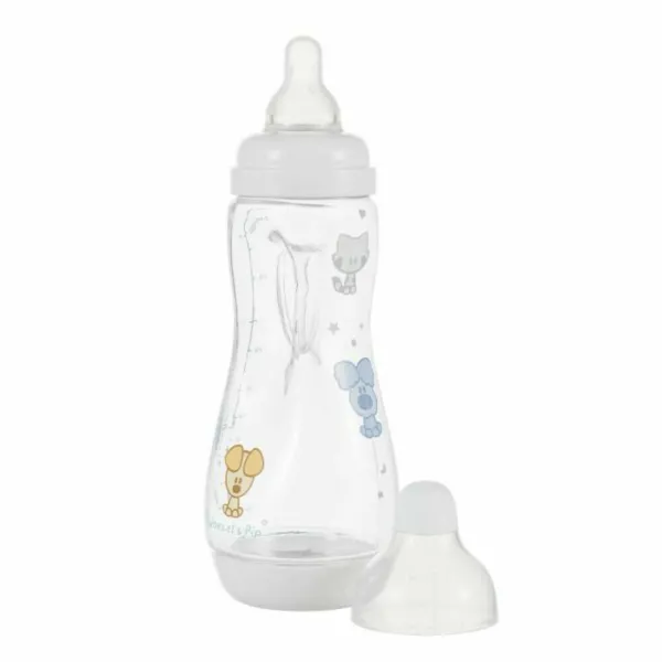 Difrax Handgreepfles Woezel&Pip 240 ml