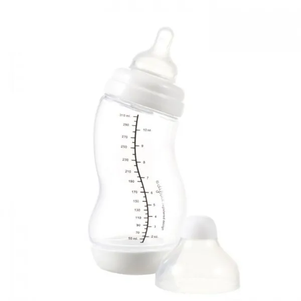 Difrax S-Fles Wide Wit 310 ml