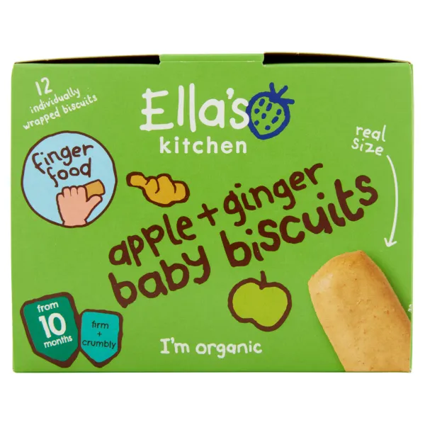 Ella's kitchen Babykoekjes 10+ m Appel Gember