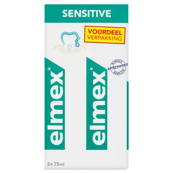 Elmex Sensitive Tandpasta Duopack 2x 75 ml