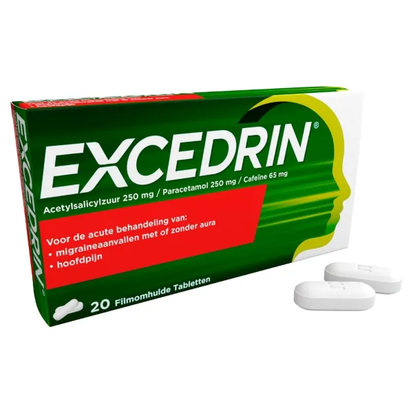 Excedrin Migraine 20 tabletten