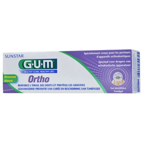 GUM Tandpasta Ortho 75 ml