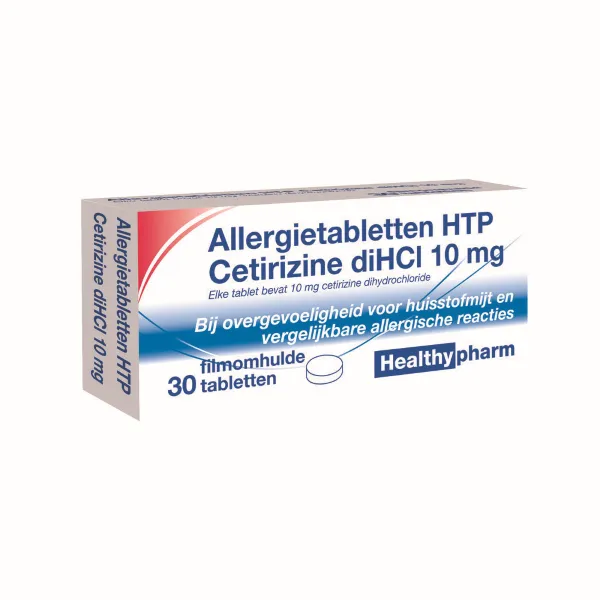 Healthypharm Cetirizine 10 mg 30 stuks