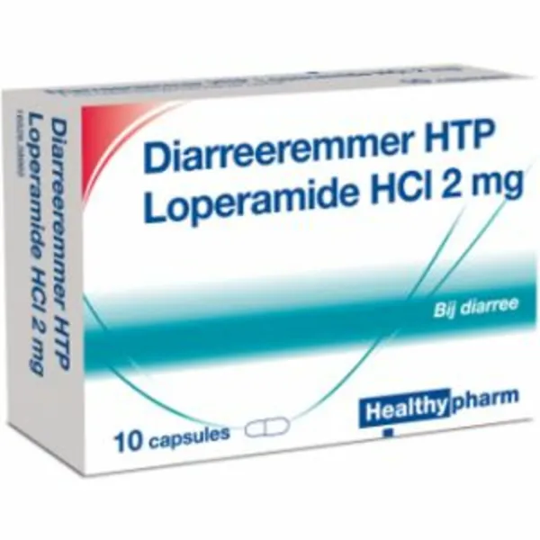 Healthypharm Diarree Remmer 2mg/loperam Hea 10CAP