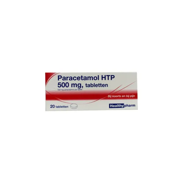 Healthypharm Paracetamol 500mg 20 tabletten