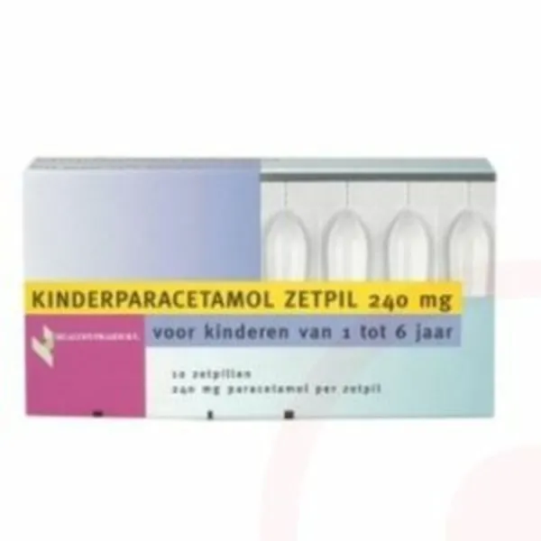 Healthypharm Paracetamol Kinderen 240mg Hea 10ZP
