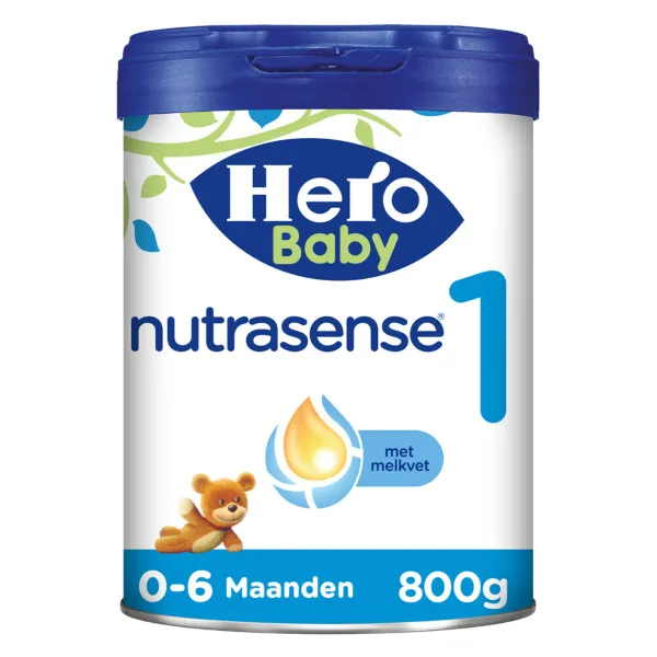 Hero Baby Nutrasense 1 Zuigelingenmelk (0-6 mnd) 800 gr