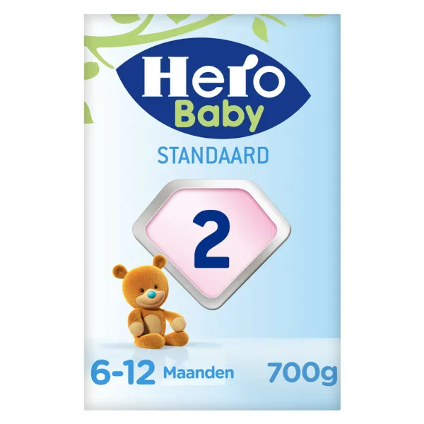 Hero Baby Standaard 2 Opvolgmelk (6-12 mnd) 2x350 gr