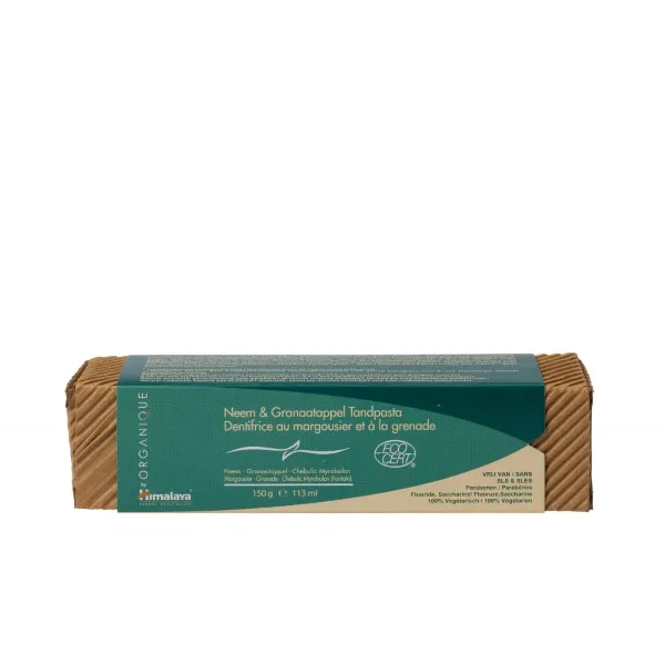 Himalaya Herbals Kruidentandpasta Organique Neem&Granaatappel 150 gram