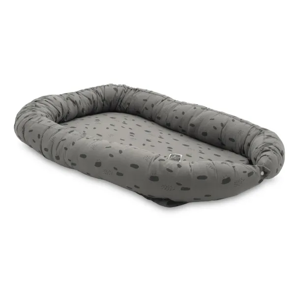Jollein Babynest Spot Storm Grey