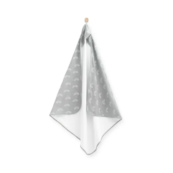 Jollein Badcape 100x100 cm Rainbow Grey