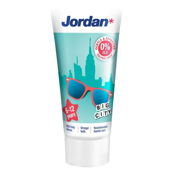Jordan Tandpasta Junior 6-12 jaar