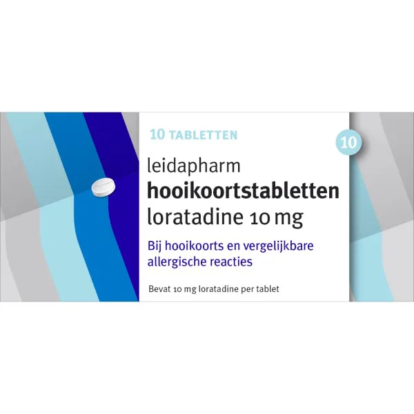 Leidapharm Hooikoortstabletten Loratadine 10 mg 10 tabletten