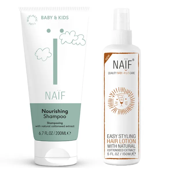 Naïf Shampoo en Haarlotion Pakket