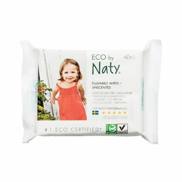Naty Baby Doekjes Doorspoelbaar 42 stuks