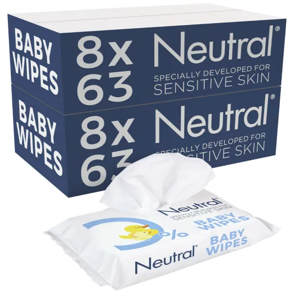 Neutral Babydoekjes 16x63=1008 doekjes