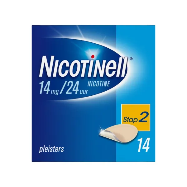 Nicotinell Nicotinepleisters 14mg 14 stuks