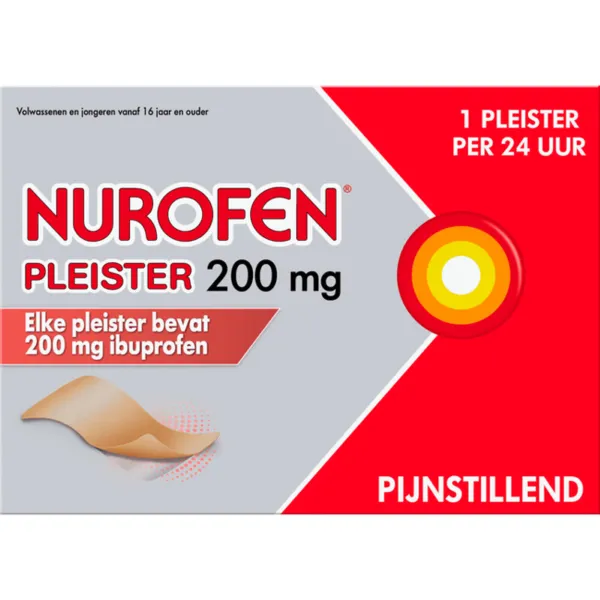 Nurofen Pleister 200 mg 4 stuks