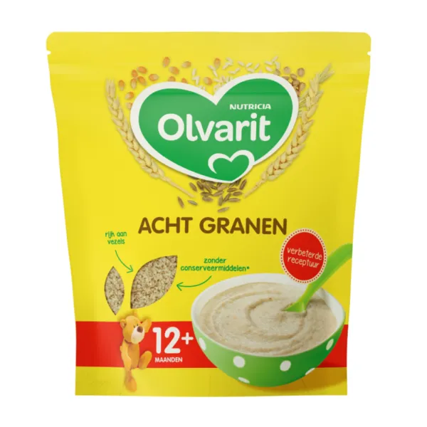 Olvarit Acht Granen 12+ Maanden 200 gr