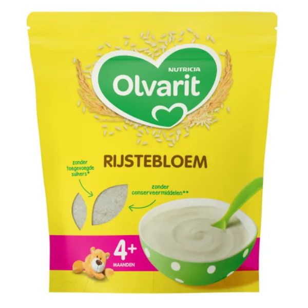 Olvarit Rijstebloem 4  Maanden 200 gr
