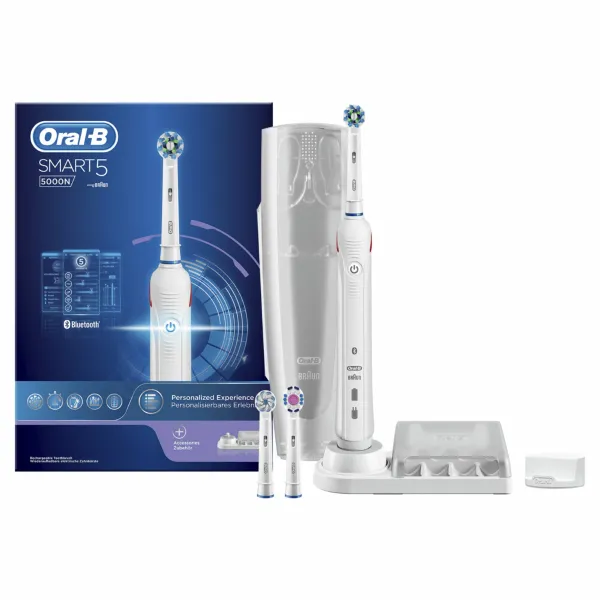 Oral-B Elektrische Tandenborstel Cross Action Smart 5000n White 1 Stuks