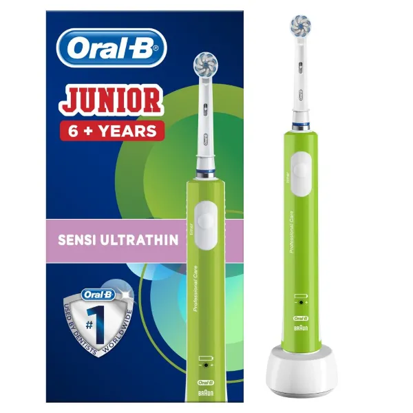 Oral-B Junior 6+ Jaar Groen Elektrische Tandenborstel