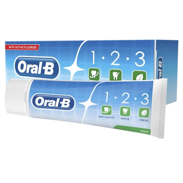 Oral-B Tandpasta 1-2-3 Frisse Mint 75 ml