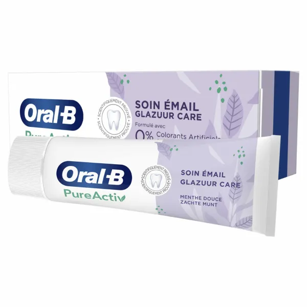 Oral-B Tandpasta PureActiv Glazuur Care 75 ml