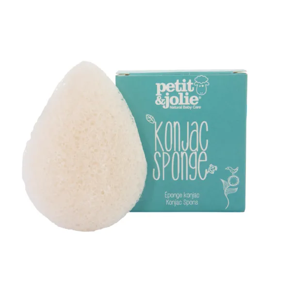 Petit&Jolie Baby Konjac Sponge 1 Stuk