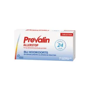 Prevalin Allerstop 10 mg Cetirizine 7 tabletten