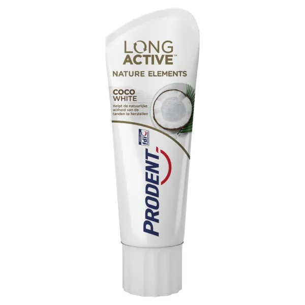 Prodent Tandpasta Long Active Nature Elements Coco White 75 ml