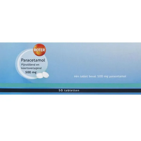 Roter Paracetamol 500 mg 50 tabletten