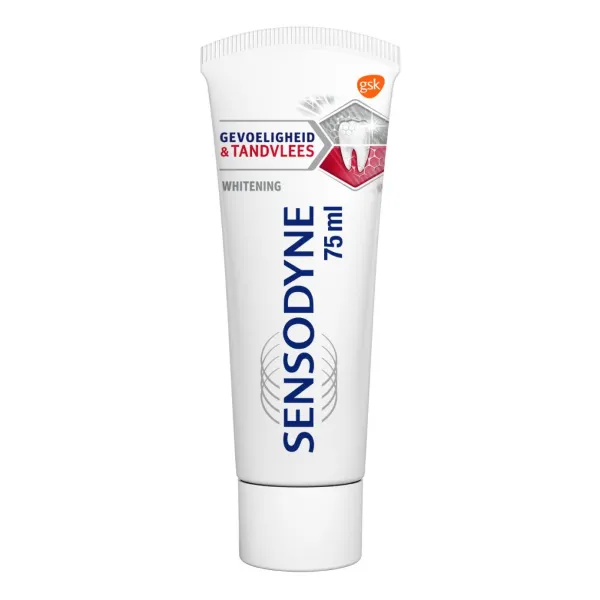 Sensodyne Tandpasta Gevoeligheid&Tandvlees Whitening 75 ml