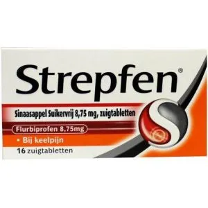 Strepfen Orange 16 zuigtabletten