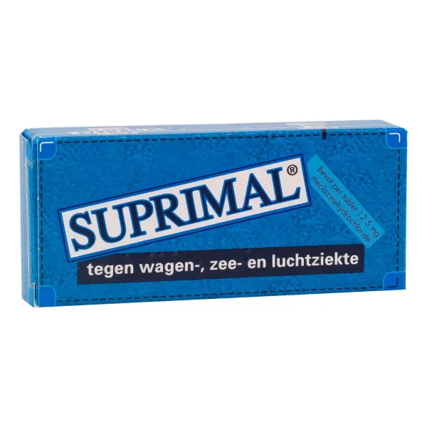 Suprimal Reistabletten 10 tabletten