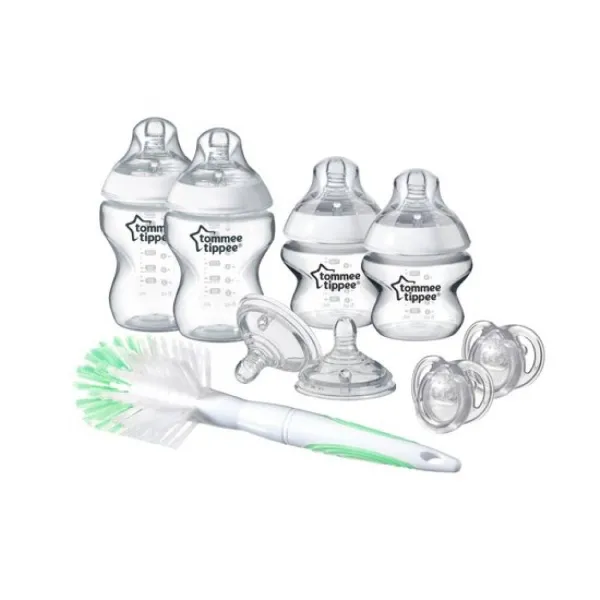 Tommee Tippee Closer to Nature Flessen Starterset Transparant