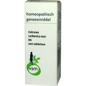 VSM Calcarea Carbonica D6 200 tabletten
