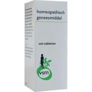 VSM Calcarea Fluorica D6 200 tabletten