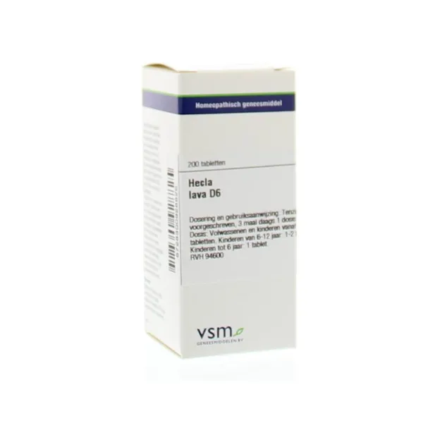 VSM Hecla Lava D6 200 tabletten