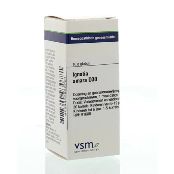 VSM Ignatia Amara D30 10 g globuli