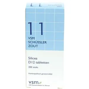 VSM Silicea D12 200 tabletten