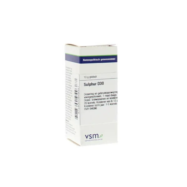 VSM Sulphur D30 200 globuli
