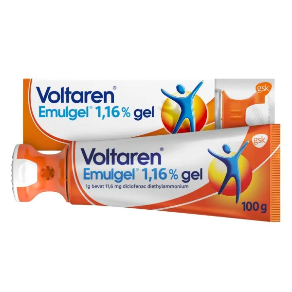 Voltaren Emulgel 1.16% Doseer en Smeerdop 100 gr